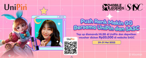 Push Rank Makin GG Bersama UniPin dan SASC